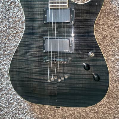 Washburn X pro50e x series Zakk Wylde EMG pick ups electric guitar emg pickups with Washburn Hardshell case image 3