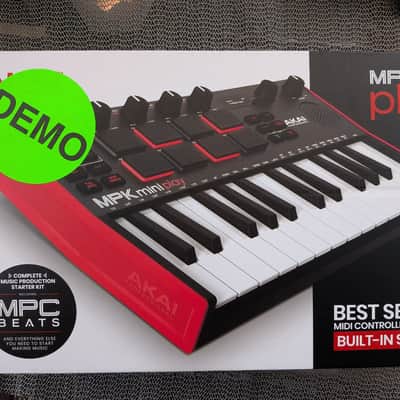 Akai MPK Mini Play MKIII Portable 25-Key MIDI Controller 2022 - Present - Black image 3