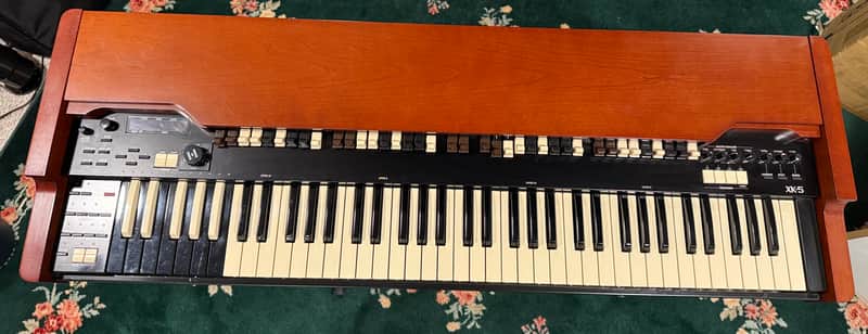 Hammond XK-5 61-Key Virtual Tonewheel Organ 2010s - Wood Finish image 1
