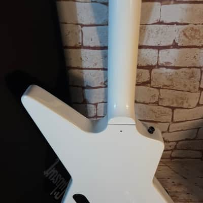 Gibson Explorer 1976 Reissue von 1993 used Weiße Lackierung nachträglich mit Hetset EMG Black HW Case image 9