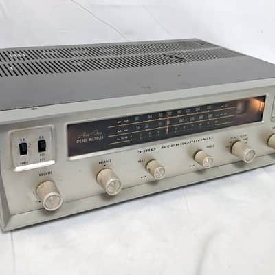 Rare Vintage 1962 Trio Kenwood WX-14 AM / FM Multiplex Stereophonic Tube Receiver - Working image 1