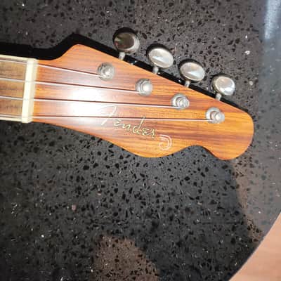 Fender Fullerton Telecaster Electric Ukulele. Limited Edition. All Ovangkol. image 9
