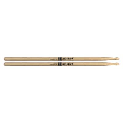 Promark American Hickory 747 Rock Wood Tip Drum Sticks image 1