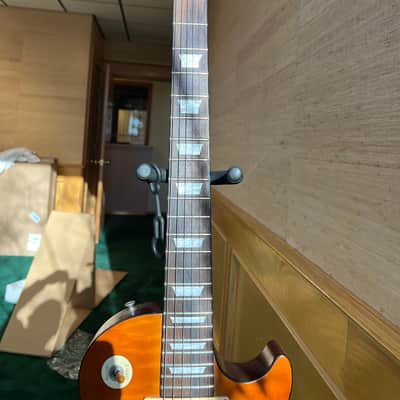 Tokai  Love Rock Model 2002 Honey Gold Quilted Finish image 14