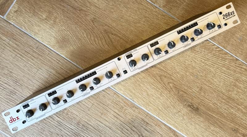 dbx 266xs Dual-Channel Compressor / Gate 2010s - Silver image 1