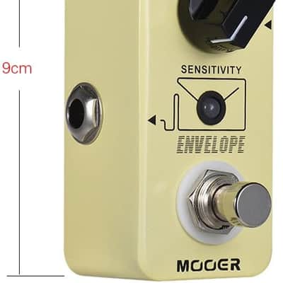 Mooer MAW2 Envelope Analogue Wah Pedal, Cream White image 4