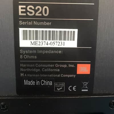 JBL ES20 Series 3-Way Speakers - Pair - Tested & Working image 5