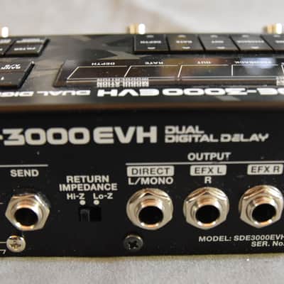 BOSS SDE-3000EVH DUAL DIGITAL DELAY EVH EDITION image 4