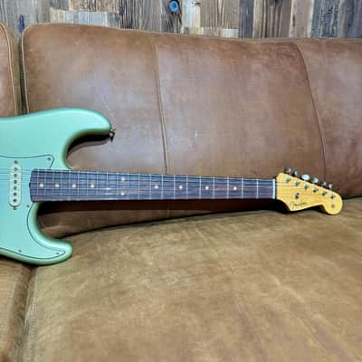 Fender 1959 Stratocaster Journeyman Relic, 3A Rosewood Fingerboard, Faded Aged Sage Green Metallic image 9