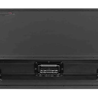 Odyssey FZGSDDJREV7WBL Glide Style Flight Case for Pioneer DDJ-REV7 Controller with Wheels and Laptop Platform - Black image 7