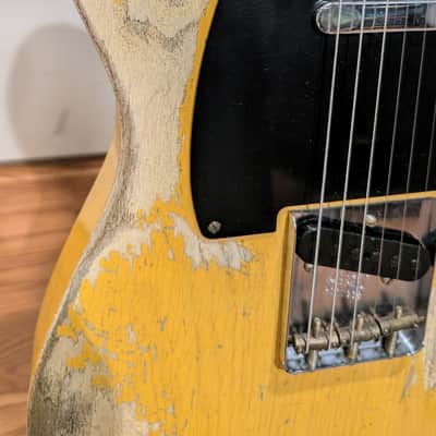 Fender Custom Shop LTD 1951 Telecaster Super Heavy Relic 2021 - Aged Nocaster Blonde image 5