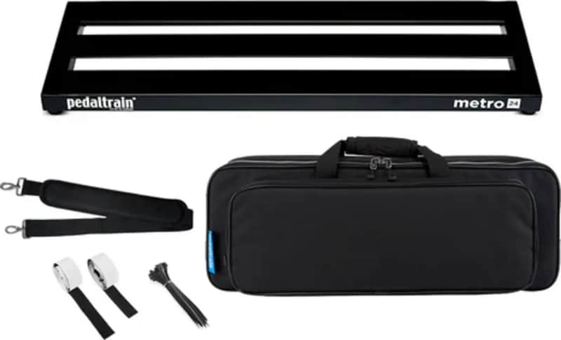 Pedaltrain Metro 24 Pedalboard, 24" x 8" w/ Softcase image 1
