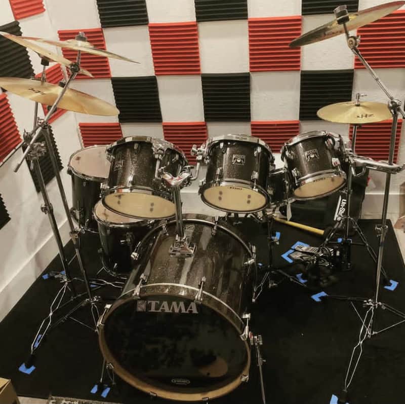 Tama CK72S Superstar Classic 7pc with Hardware- Midnight Gold Sparkle image 1