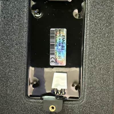 EMG 81-B Active Bridge Humbucker 2010s - Black image 3