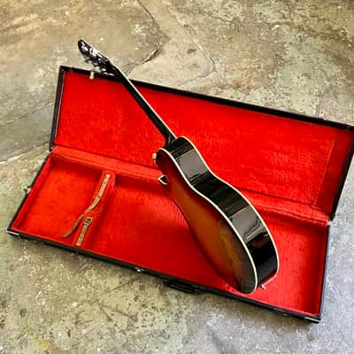 Yamaha AE-11 1960’s  - Sunburst original vintage MIJ Japan jazz box es-175d image 7