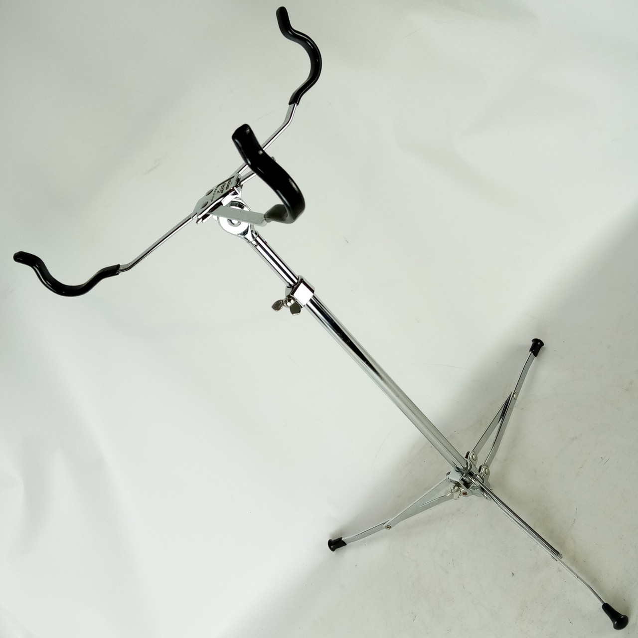 Ludwig Atlas Flat Base Snare Drum Stand #1363 Chrome Vintage 60s Flush Chicago* — main photograph