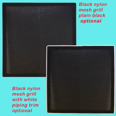 1x12 Extension guitar speaker empty cabinet charcoal black tolex slanted front shape G1X12SL-CBTLX US Made.. image 6