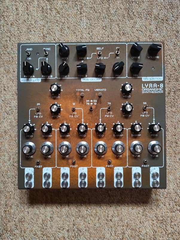 Soma Laboratory Lyra-8 Organismic Synthesizer - Rust Edition image 1