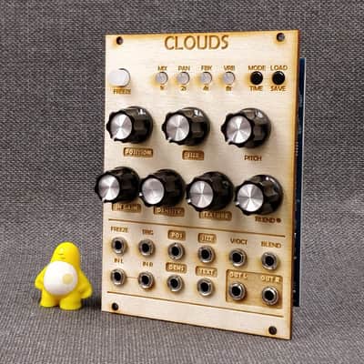 Mutable Instruments Clouds Clone Eurorack Module - Custom Wood Panel image 3
