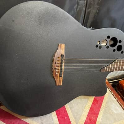Ovation 1778TX Elite Black Acoustic Electric Guitar image 3