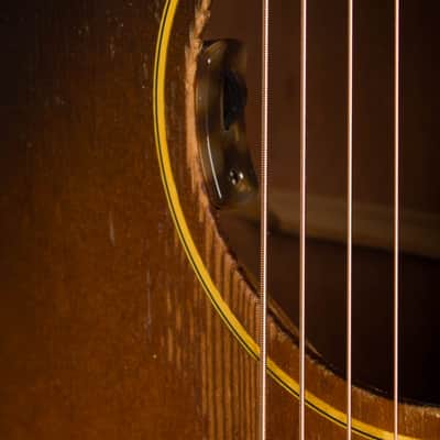 Gibson J-45 Flat Top Acoustic Guitar (1956), ser. #V8669-8 (FON), black tolex hard shell case. image 16