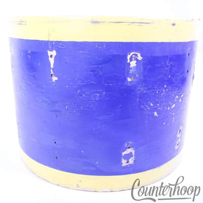 Leedy 16x12"Floor Tom Drum Shell Vintage 40s 3Ply Maple 1940 Marching Snare 1940 image 7