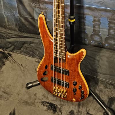 Ibanez SR 30th Anniversary Premium 5 String 2017 (Only 15 Made) - Natural Low Gloss image 4