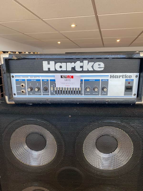 Hartke HA5500 + STACK 4X10 & 1X15 image 1