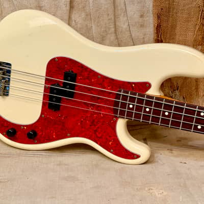 Fender MIJ '62 Reissue Precision Bass (PB62) 1998 - Olympic White image 11
