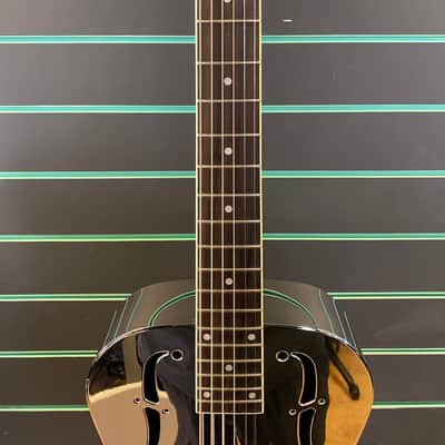 Ashbury AR-46 Resonator Chrome Acoustic Guitar image 5