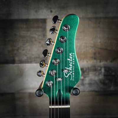 Schecter PT Fastback II B Electric Guitar - Dark Emerald Green (2210) image 6
