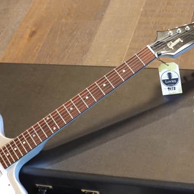 2022 Gibson Custom Shop Non Reversed Firebird 1965 Reissue w/ Maestro Electric Guitar Silver Sparkle + COA OHSC image 7