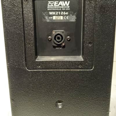 EAW MK2126e Eastern Acoustic Works 2 Way Passive PA Cabinets circa 2000's Black Tested image 5
