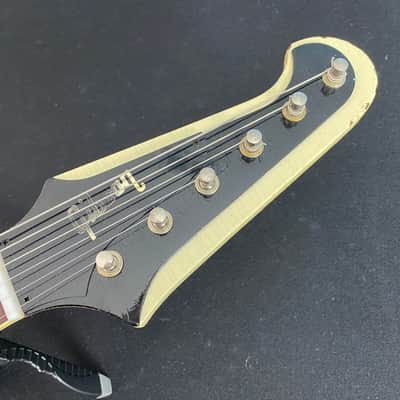 2021 Gibson Custom Shop Murphy Lab '64 Johnny Winter Signature Firebird V - Polaris White Aged image 4