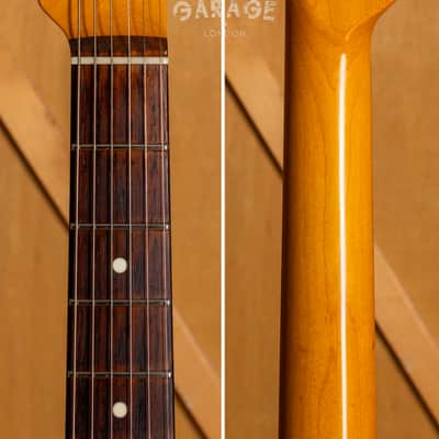 Fender Japan Telecaster neck on a custom Thinline Wenge top ash body with binding - 3 kg - handwound pickups - 4-way wiring image 3