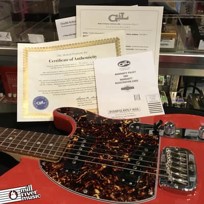 G&L ASAT Special Fullerton Deluxe Red 2021 w/ Gig Bag image 2