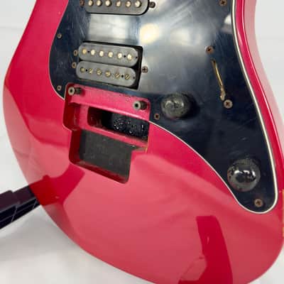 Yamaha RGZ621P Loaded Electric Guitar Body 1990’s - Ruby Red image 9