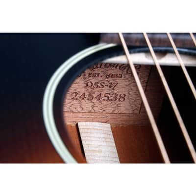 Martin DSS-17 Whiskey Sunset Dreadnought Acoustic Guitar Regular Natural image 5