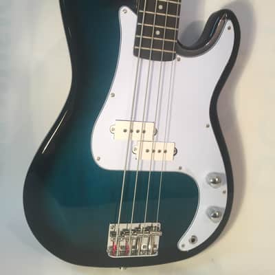 Stadium-4-String P-Bass Guitar-Blueburst-Split Pickup-NEW-Shop Setup Included image 2