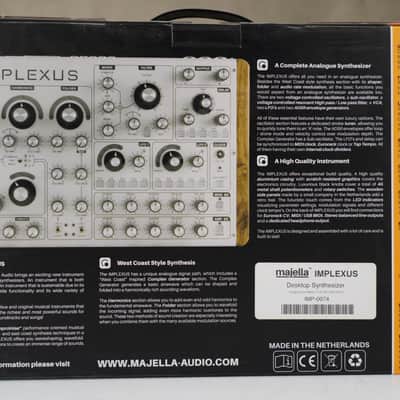 Majella Implexus Desktop Synthesizer w/ Box & Extras! #58745 image 3
