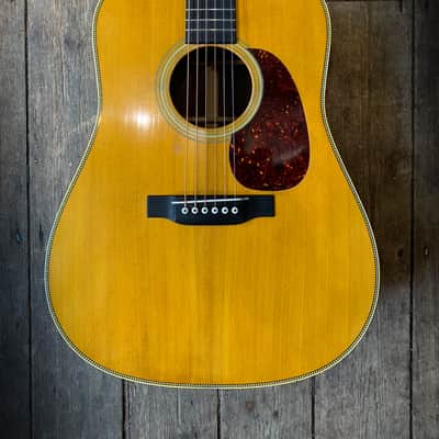 2021 Martin D-28 Authentic 1937 Aged Ltd Ed. - Natural finish & case image 1