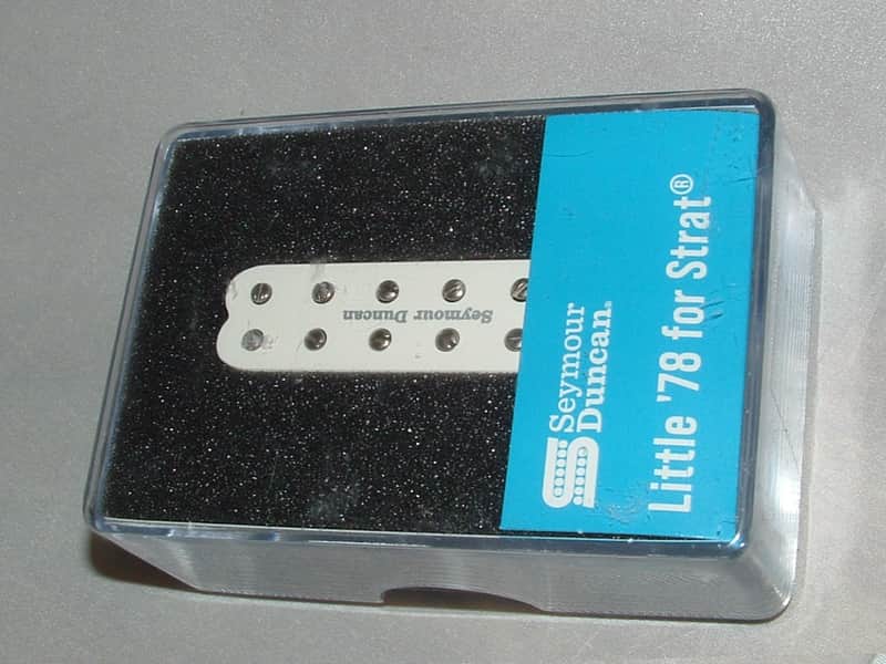 Seymour Duncan Little '78 Strat Neck/Middle Pickup (White) New with Warranty image 1