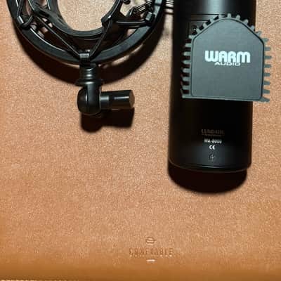 Warm Audio WA-8000 Large Diaphragm  SONY (upgraded) Tube Condenser Microphone Blac image 5