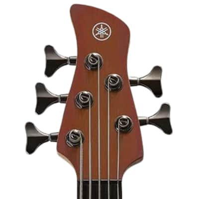 Yamaha TRBX505 5-String Premium Electric Bass - Brick Burst image 5