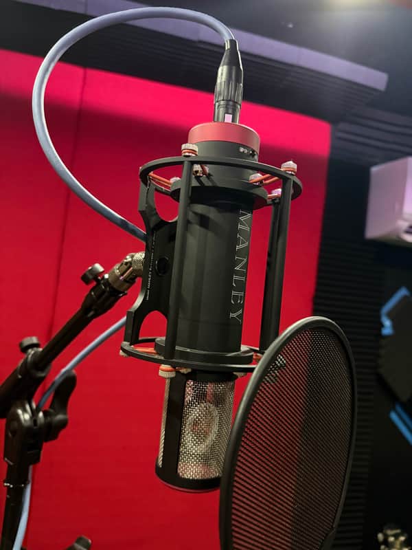 Manley Labs Reference Cardioid Large Diaphragm Tube Condenser Microphone 2010s - Black image 1
