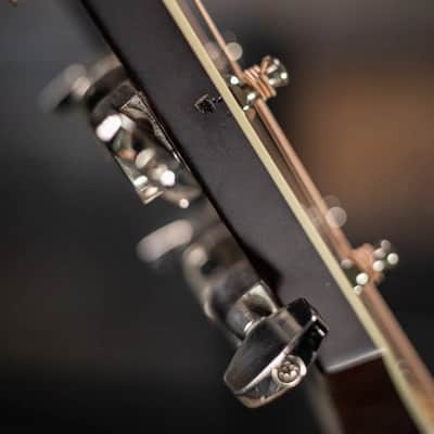 Taylor Custom Shop Dreadnought Acoustic Guitar - Vintage Sunburst with Hardshell Case - Used image 16