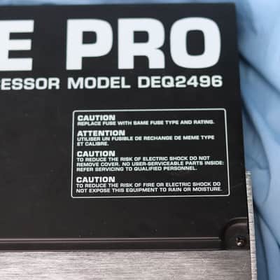 Behringer Ultra curve Pro deq 2496 image 6