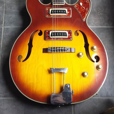 Rare Vintage 1960s Aria Diamond Electric Hollow Body Guitar Made in Japan MIJ Matsumoku image 1