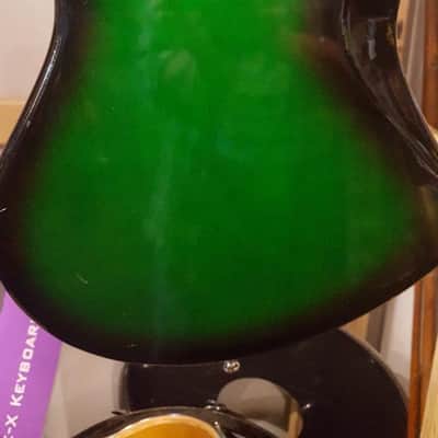 Teisco Bighorn 4 Gold-foil Pickup Green Burst Late 60's Early 70's image 10