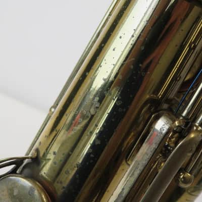 1933 Selmer Cigar Cutter Alto Saxophone - Great Playing sax imagen 11